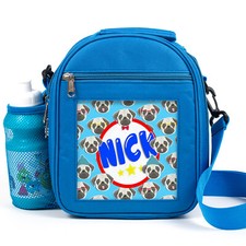 Personalised Lunch Bag Pug