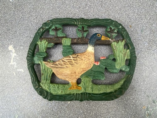 Cast iron painted - iron, vintage