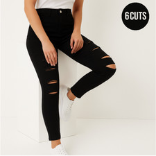 Ripped Jeans Womens Skinny