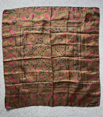 Jacqmar vintage square silk - square,