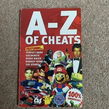 Nintendo N64 Magazine A-Z Book of Cheats Vintage Gaming Guide
