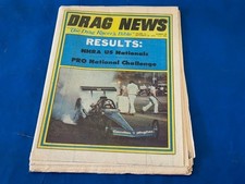 Vintage 1976 DRAG NEWS Drag