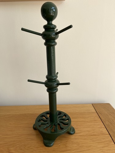 Cast iron mug - iron, rack