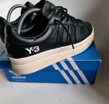 adidas Y-3 Yohji Yamamoto HICHO Mens Trainers Size 8 Sneakers Black FX1752 Bold