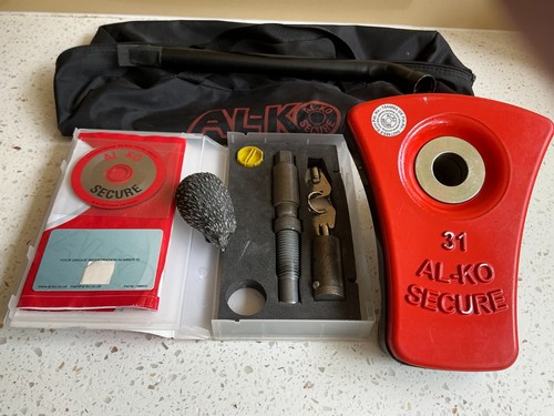Alko caravan wheel lock kit - wheel,