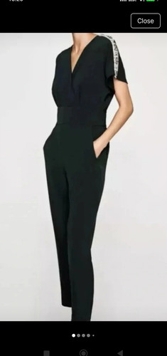 Zara basic black neck - basic, v-neck