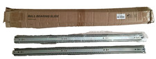 TWO A51 32 INCH / 800mm BALL BEARING DRAWER SLIDES/RUNNERS c/w BOX