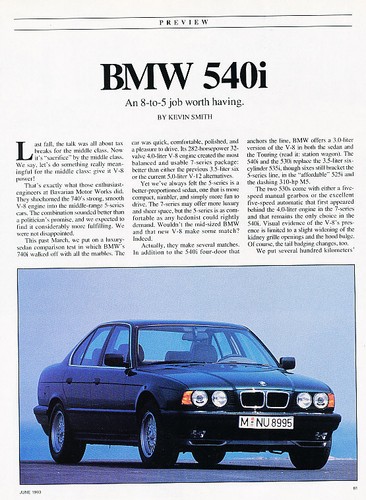 1993 bmw 540i - 1993,