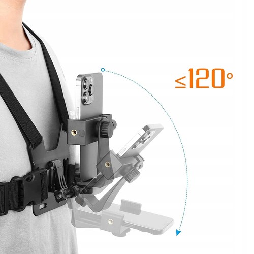 Mobile phone chest mount - chest,
