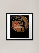Year Of The Machete Framed Art