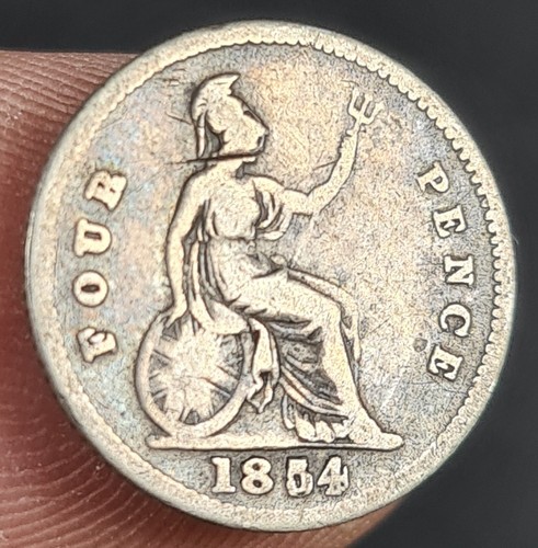 1854 silver four - 1854,