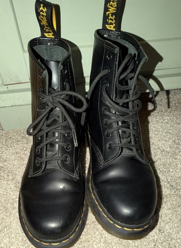 Martens black leather - dr.,