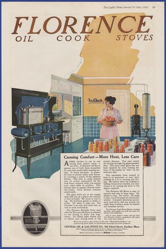 Vintage 1919 florence oil - vintage,