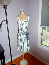 Navy Blue & White Floral