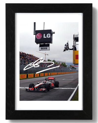 Jenson button signed autograph - signed,