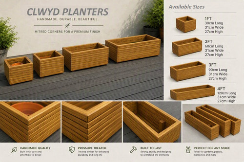 Wooden decking garden - wooden,