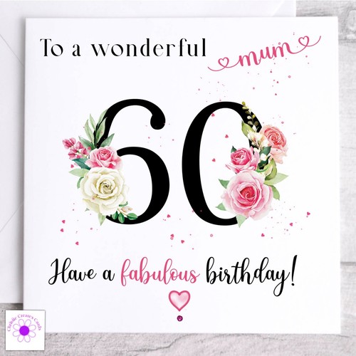 Personalised 60th birthday - 60th,