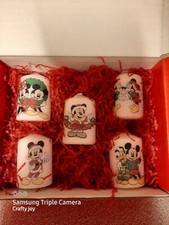 Mickey mouse christmas votive