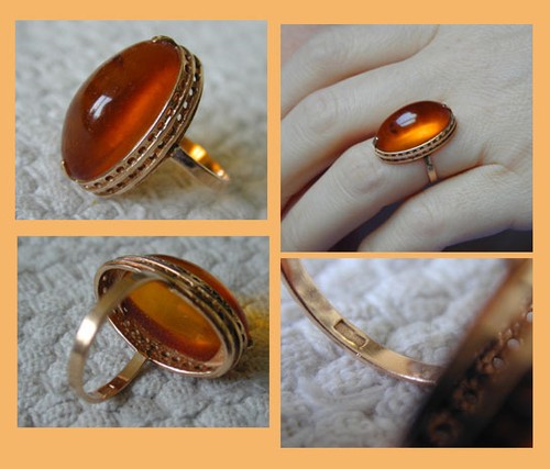 Russian soviet cognac amber - cognac,