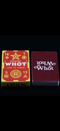 Waddingtons whot card game - waddingtons,