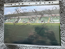 Plymouth Argyle 12 x 8" signed photo 2018/19 season