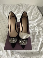 Carvela Velvet Shoe  Black Size 37