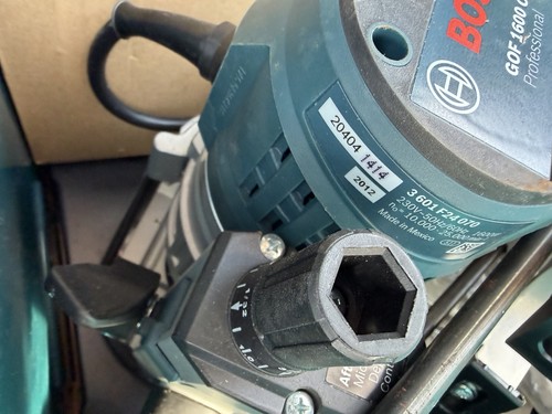 Bosch gof 1600 - gof, 240v