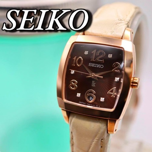 Seiko lucia date diamond - lucia,
