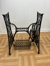 Vintage CAST IRON Sewing Table