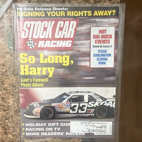 Stock car racing - racing, magazine