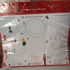 Christmas Activity Placemats