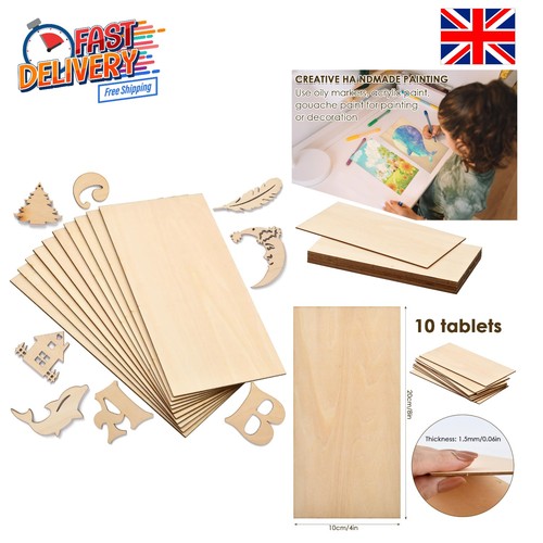 Thin unfinished balsa wood - thin,
