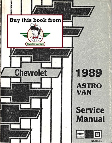1989 chevrolet astro van - 1989,