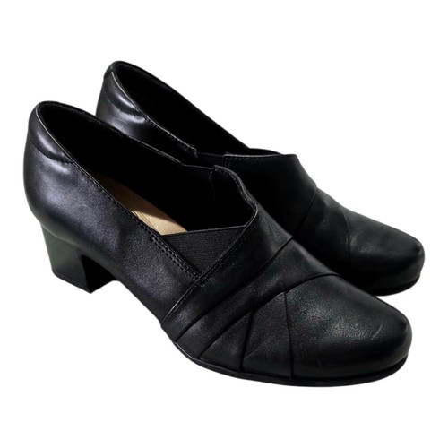 Clarks unstructured black - clarks,