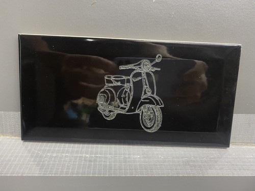 Vespa scooter engraved - vespa,