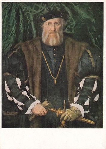 Old postcard hans holbein - holbein, the