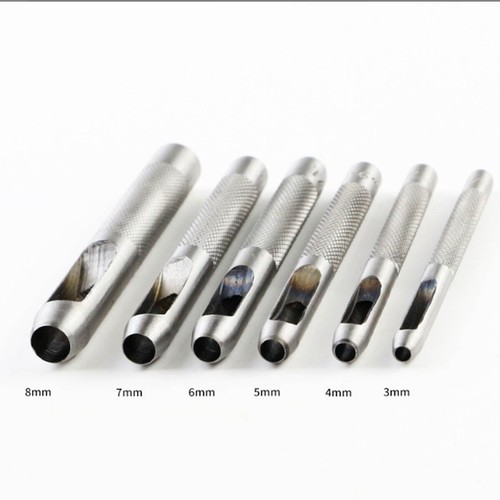 Hollow hole punch set - 6x,
