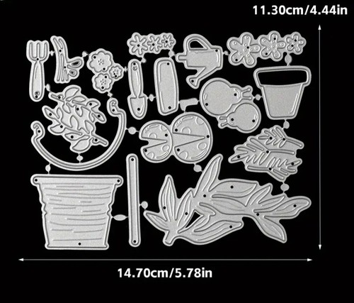 Metal cutting dies - dies, flowers