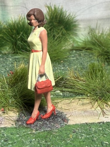 Gauge figures female yellow - oo,
