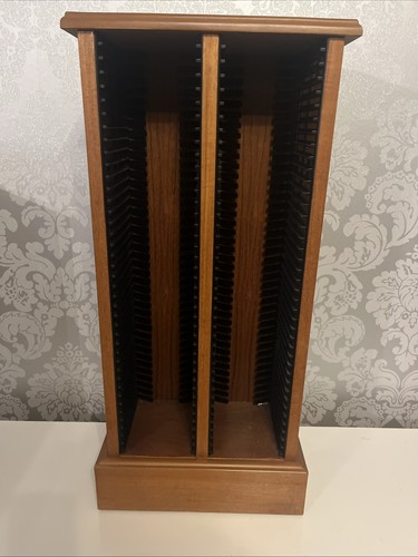 Vintage wooden rack - cd,