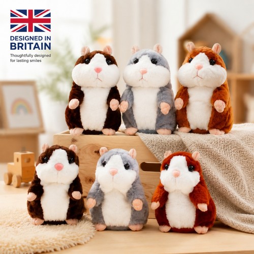 Talking hamster plush toy - talking,
