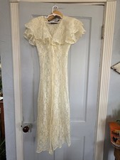 Vintage 80's cream colored