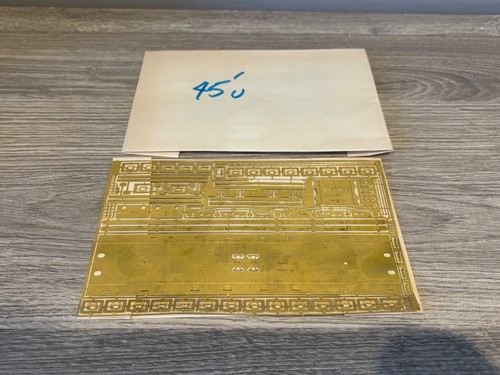 Decent models etched - etched, brass