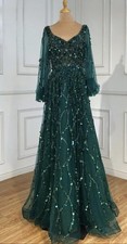Emerald Green Sequin Evening