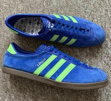 adidas London Trainers UK 13 Worn Once Casual Bern Blue Rare City Series