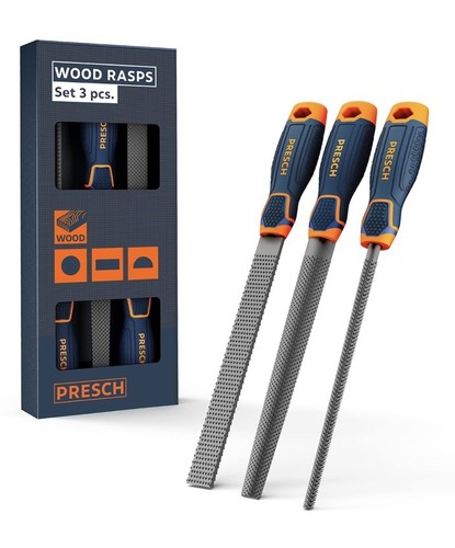 Presch wood rasp set 3pcs - presch,