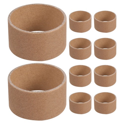 Brown cylindrical paper - cylindrical,