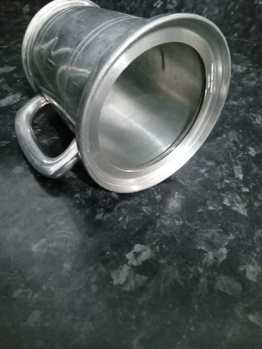 Traditional pewter tankard