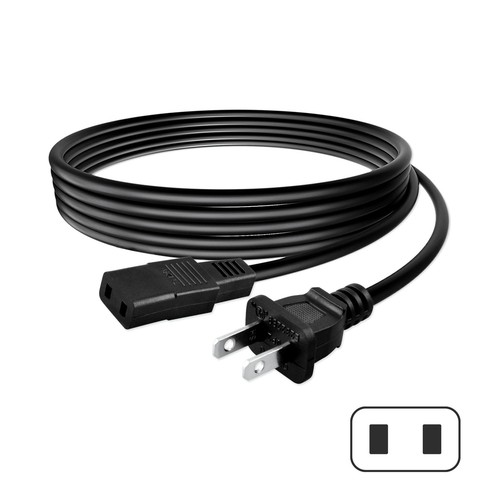 8ft power cord cable - 8ft, ac
