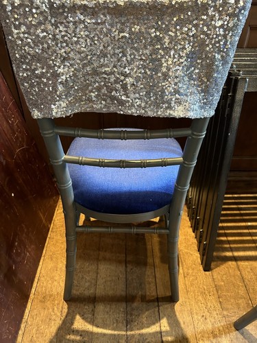 120 sequin chair caps - 120, for